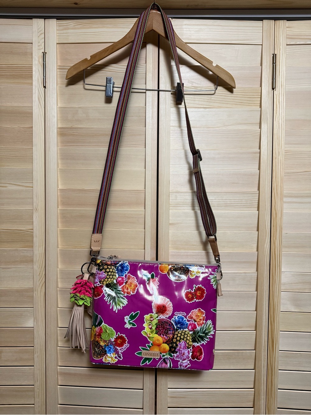 Consuela Birdie Print Crossbody Bag